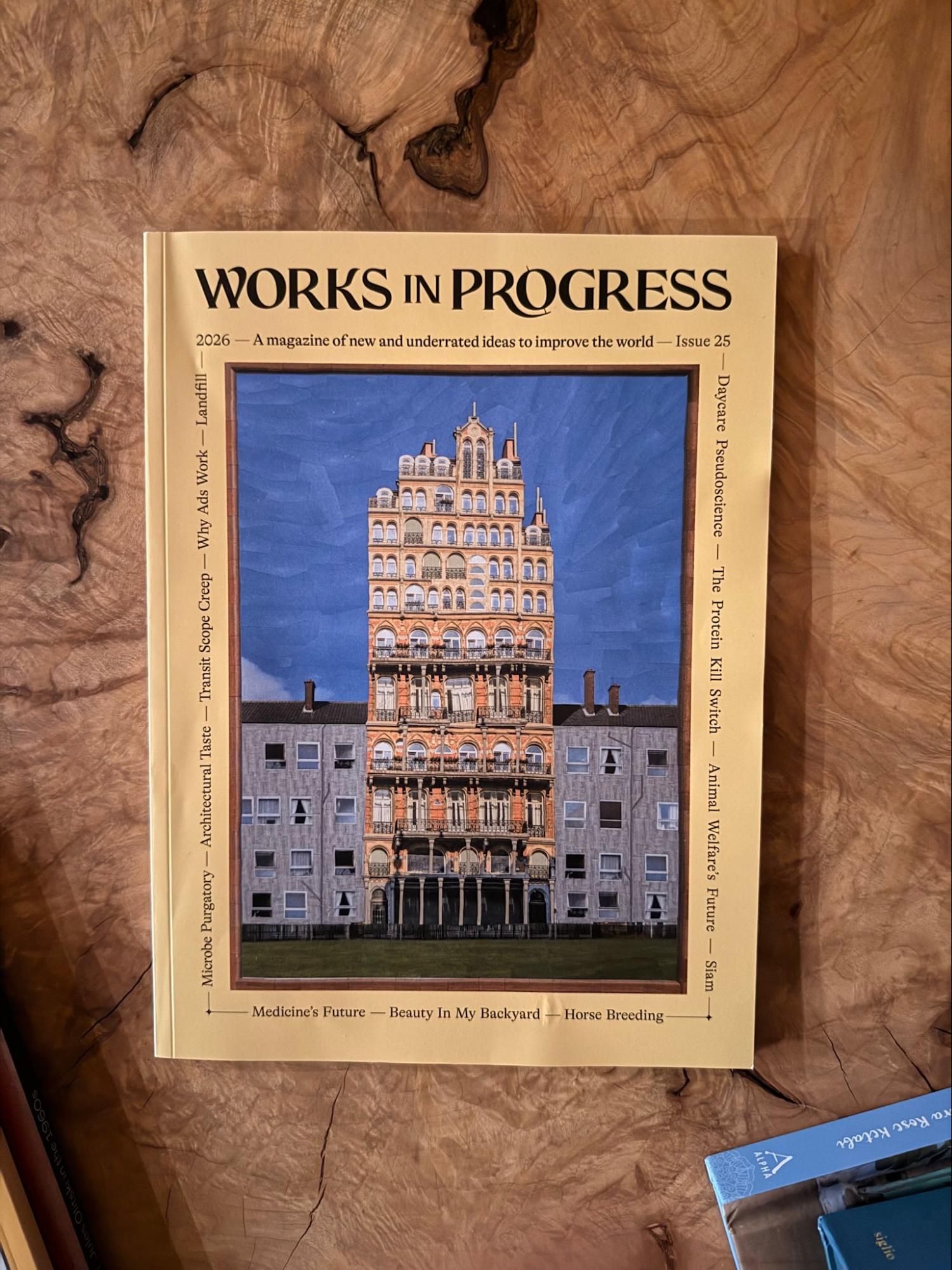 Works in Progress magazine, issue 25